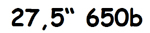 MTB 27,5 650b