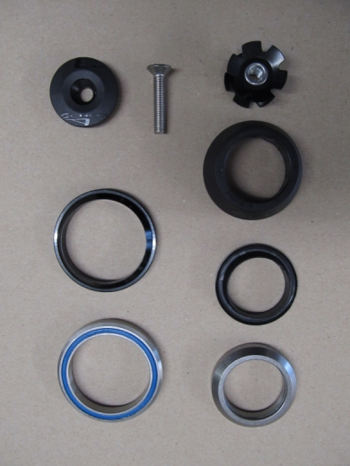 Acros AiX-329 A-Head Steuersatz Tapered schwarz IS52/40 IS42/28.6