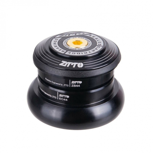 ZTTO 4444T Steuersatz Semi-Integriert schwarz EC44/40 ZS44/28.6 für Tapered Gabel
