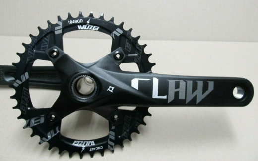 Prowheel Claw Kurbelgarnitur 175mm 42 Zähne schwarz