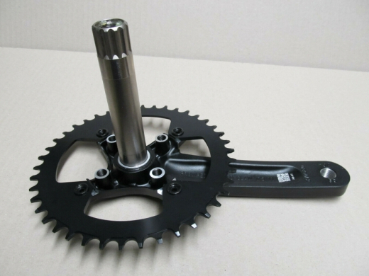 Prowheel Claw Kurbelgarnitur 175mm 42 Zähne schwarz