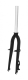 Force MTB 400 Alu Starrgabel 24" 1 1/8" schwarz glanz