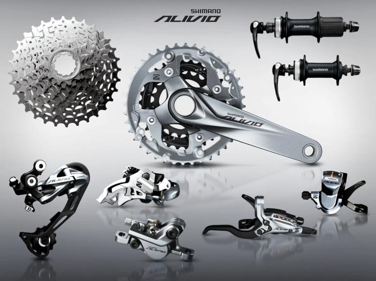 Shimano Alivio M4000 3x9 Groupset MTB