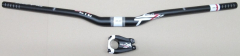 XLC Pro Ride Riser Lenker HB-M15 31,8mm schwarz + Vorbau ST-FR02