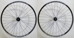 XLC Evo Rodi Black Rock MTB Disc 6-Loch Laufradsatz schw. 26" QR-QR