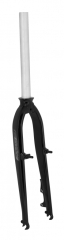 Force MTB 400 Alu Starrgabel 24" 1 1/8" schwarz glanz
